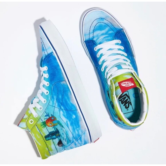 Vans X SpongeBob Sk8-Hi Imagination Sneakers Limited-Edition shoe - Picture 5 of 12